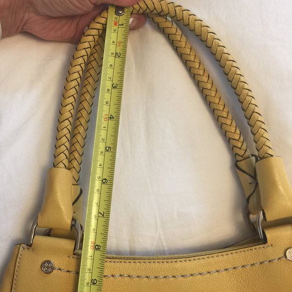 COLE HAAN YELLOW SHOULER BAG - Picture 7 of 7
